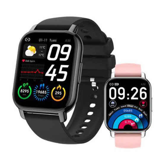 D20 Ultra Smart Watch – Heart Rate, Blood Pressure, Oxygen Monitor | Intelligent Smart Bracelet (Random Color)