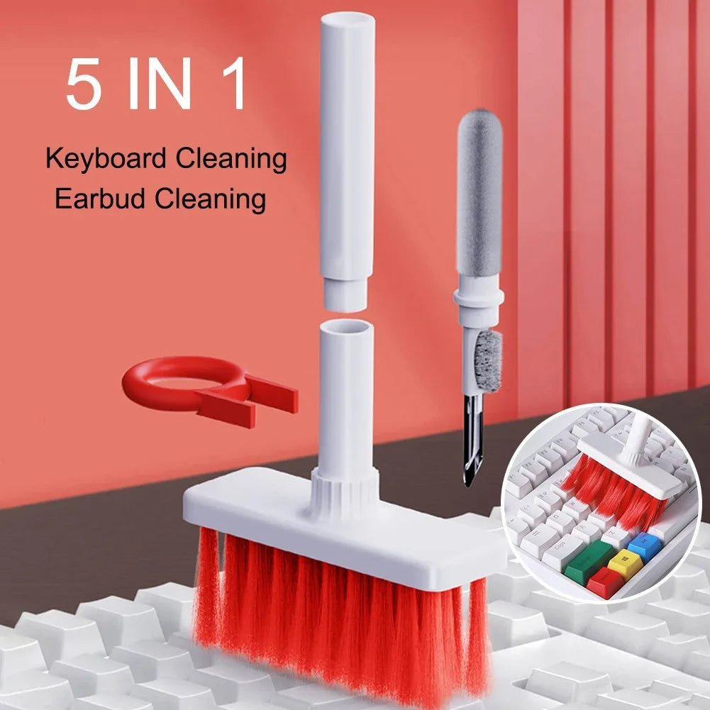 5 in 1 keyboard cleaning and earbud cleaning